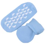 1 Pair Reusable SPA Gel Socks Moisturizing Soft Smooth Whiter Feet Foot Care Silicone Gel Socks 4