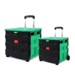 Luggage Trolley Pick Up Express Cart Supermarket Folding Convenient Shopping Vegetable Basket 1