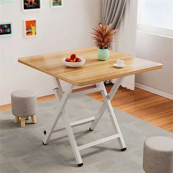 Portable Foldable Wooden Table