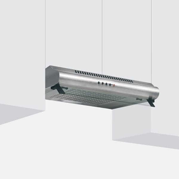 0003230 glemgas hood 60cm glghc65ix stainless steel